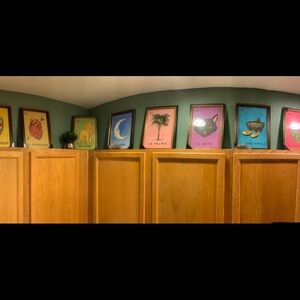 Colorful Lotería Art Prints